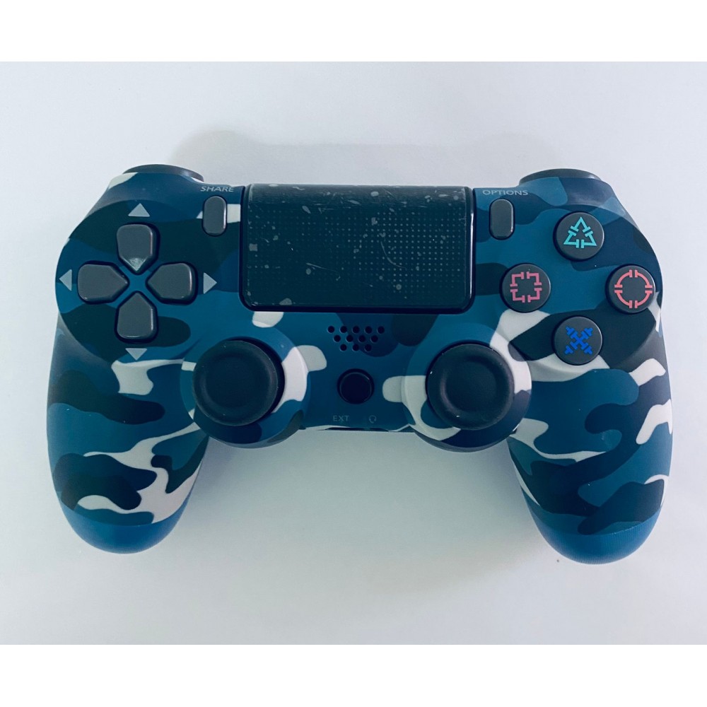 Геймпад для PS4 (Синий камуфляж) 
