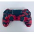 Геймпад для PS4 (Красный камуфляж)