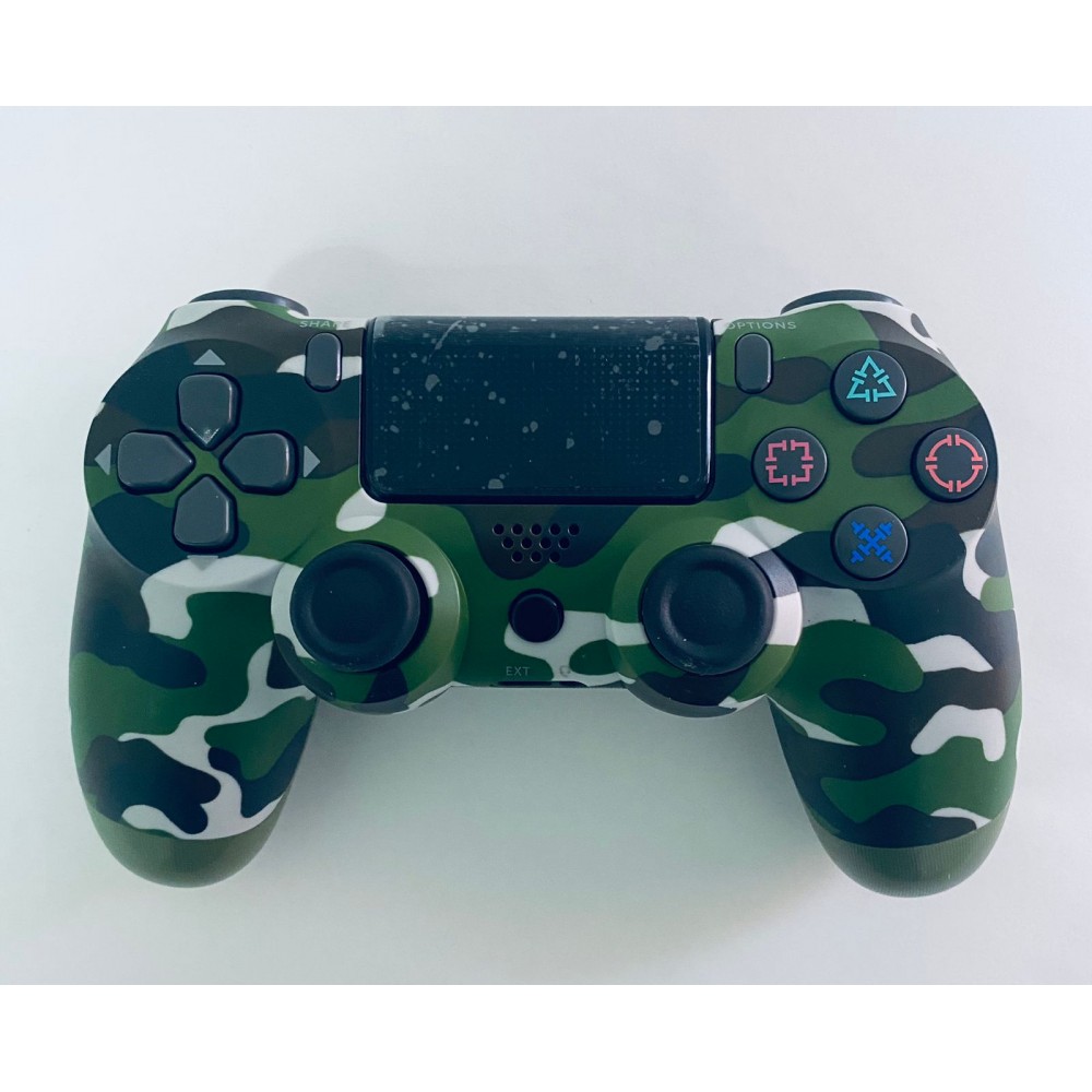 Геймпад для PS4 (Зеленый камуфляж)