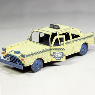 Сборная модель 3D-New York City Taxi (KM023)