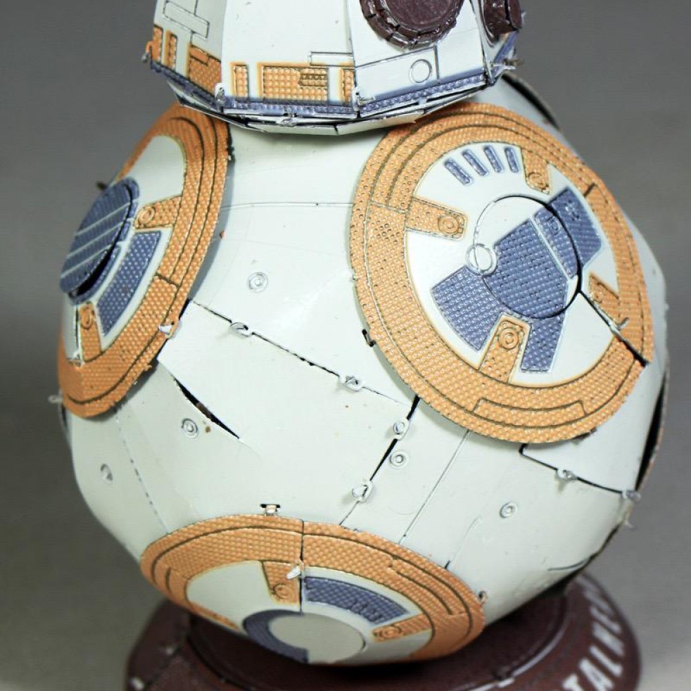 Сборная модель 3D-MetalHead Star Wars BB-8 (KM139)