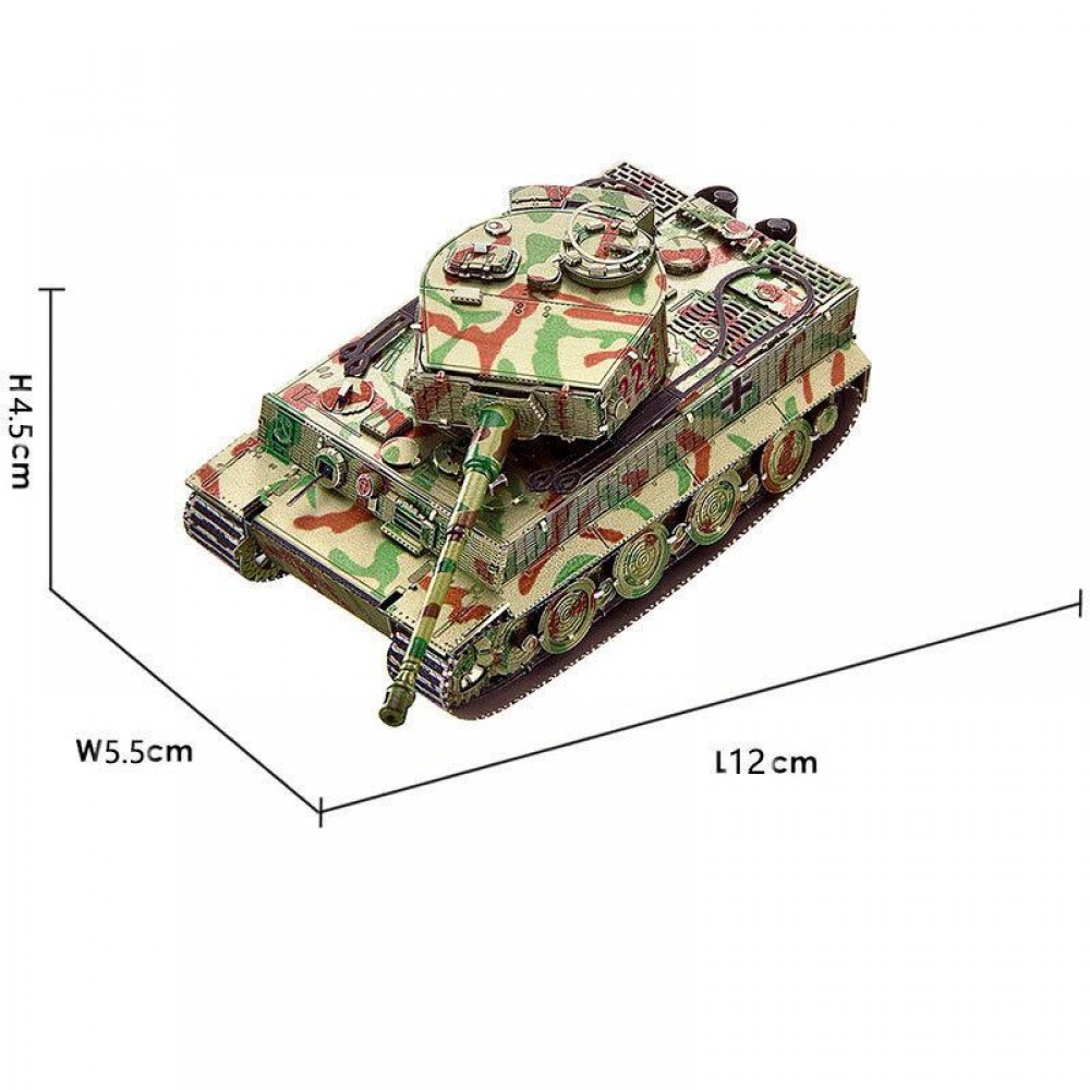 Сборная модель 3D-Metal Head Tiger Tank (KM003)